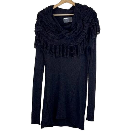 ALLSAINTS SPITALFIELDS COWL NECK‎ KNIT SWEATER SIZE 14 - Picture 1 of 7